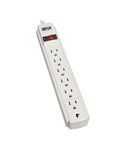 Tripp Lite Power Strip 120V 5-15R 6 Outlet 15' Cord 5-15P 